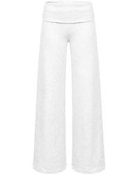 Garage - Brushed Stretchterry Wide Leg Pants - Lyst