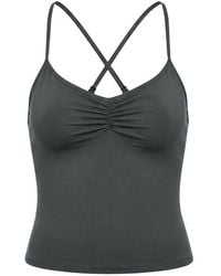 Garage - Active Ruched Cami Top - Lyst
