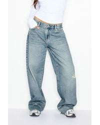 Garage - Low Rise Baggy Jeans - Lyst