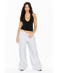 Garage - Ruched Pixie Halter Top - Lyst