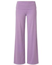 Garage - Modal Foldover Pants - Lyst