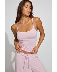 Garage - Sheer Ribbed Cami Top - Lyst