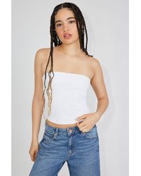 Garage Tube Top in Red | Lyst