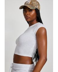 Garage - Cropped Mini T-Shirt - Lyst