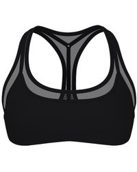 Garage - Active Layered Mesh Bra - Lyst