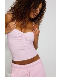 Garage - Ruched Sweetheart Cami Top - Lyst