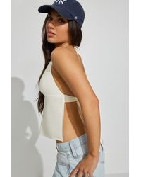 Garage - Celine Tie Back Apron Top - Lyst