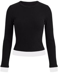 Garage - Snatchrib Double Layer Longsleeve Top - Lyst