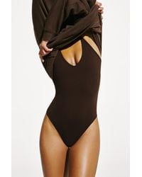Garage - Active Plunge Bodysuit - Lyst