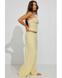 Garage - Pointelle Slouchy Pants - Lyst