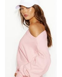 Garage - Softterry Rib Off Shoulder Sweater - Lyst