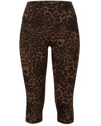 Garage - Perfect Peach Active Capris - Lyst