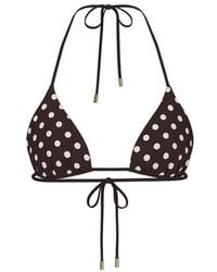 Garage - Reversible Slider Triangle Bikini Top - Lyst