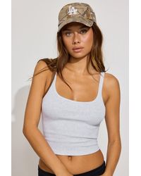 Garage - Ribbed Scoop Cami Top - Lyst