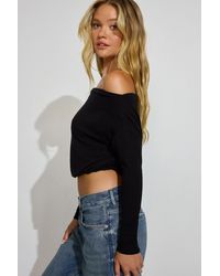 Garage - Serene Off Shoulder Long Sleeve Top - Lyst