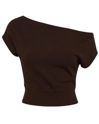 Garage - Stretchterry Off Shoulder Top - Lyst