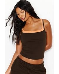 Garage - Sleek Double Layer Cami Top - Lyst