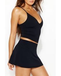 Garage - Active Low Rise A-Line Waistband Micro Skort - Lyst