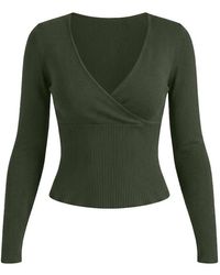 Garage - Wrap Me Sweater - Lyst