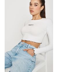 garage kylie crop tee