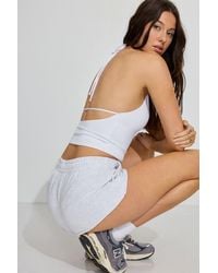 Garage - High Neck Open Back Halter Top - Lyst
