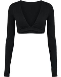 Garage - Active Plunge Long Sleeve Top - Lyst