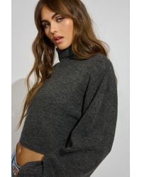 Garage - Spongy Cropped Turtleneck - Lyst