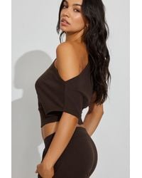 Garage - Stretchterry Off Shoulder Top - Lyst