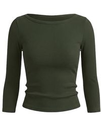 Garage - Snatchrib 3/4 Sleeve Top - Lyst