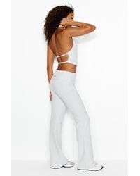 Garage - Stretchterry Foldover Bootcut Pants - Lyst