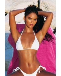 Garage - Ring Triangle Bikini Top - Lyst