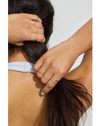 Garage - Set Of 9 Star Gem Clean Rings - Lyst