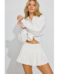 Garage - Pique Pleated Active Skort - Lyst