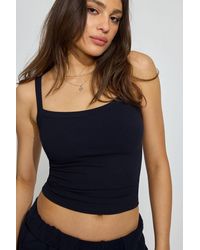 Garage - Snatched Rib Cami Top - Lyst