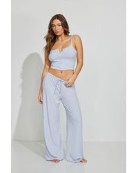 Garage - Mini Ribbed Sleep Pants - Lyst