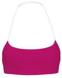 Garage - Active Micro Halter Top - Lyst