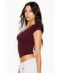Garage - Sleek Crossover T-Shirt - Lyst