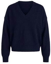 Garage - Throwover V-Neck Sweater - Lyst