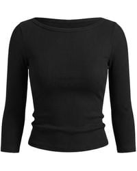 Garage - Snatchrib 3/4 Sleeve Top - Lyst