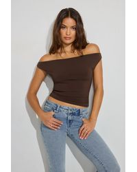 Garage - Clean Off Shoulder Top - Lyst