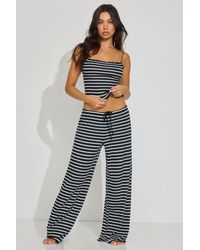 Garage - Pointelle Slouchy Pants - Lyst