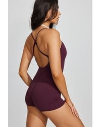 Garage - Double Layer Romper - Lyst