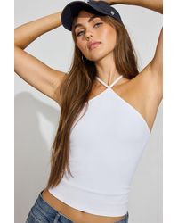 Garage - Sleek Y-Neck Cami Top - Lyst