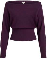 Garage - Off Shoulder Reset Long Sleeve Top - Lyst