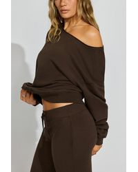 Garage - Softterry Off Shoulder Sweatshirt - Lyst