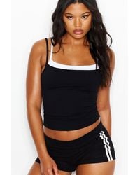 Garage - Sleek Double Layer Cami Top - Lyst