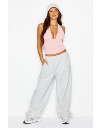 Garage - Ruched Pixie Halter Top - Lyst