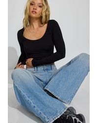 Garage - Low Rise Baggy Jeans - Lyst