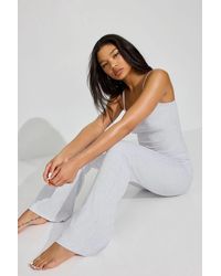 Garage - Rib Foldover Pants - Lyst