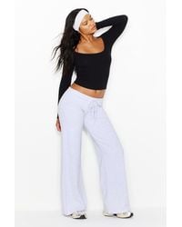 Garage - Snatchrib Scoop Neck Longsleeve Top - Lyst